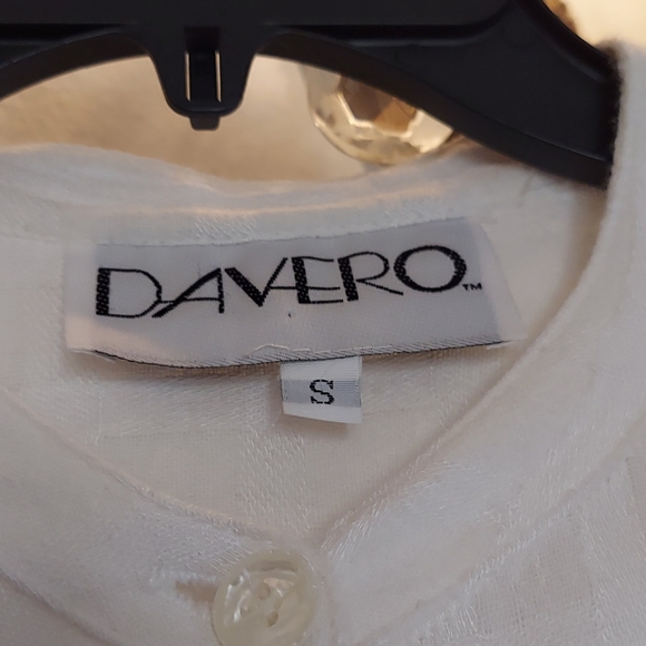 Vintage DAVERO shirt dress small - Picture 2 of 8